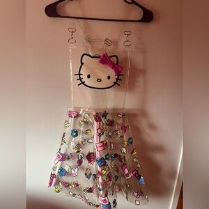 Hello Kitty Clear PVC Overall Dress